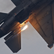 Illustration for article titled The exact moment a flare is ejected from an F-16